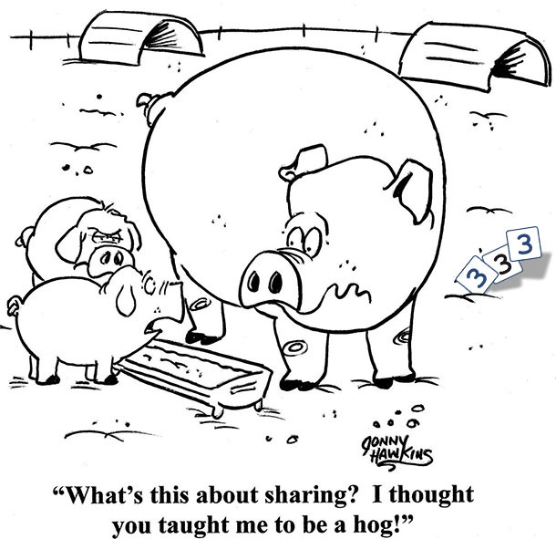 Pig sharing