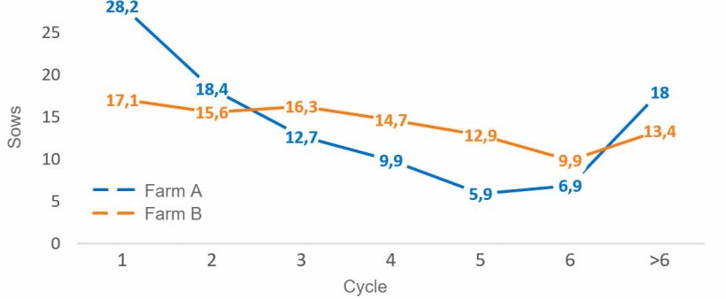 Graph&nbsp;2. Parity distribution per cycle by&nbsp;31st December&nbsp;2016
