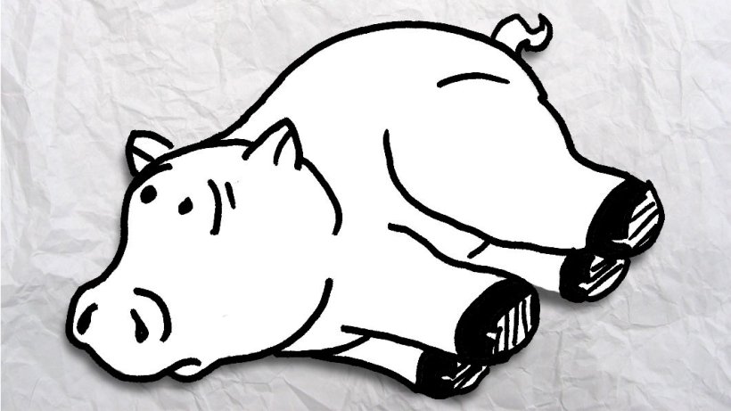 I can't believe you ate all that slop... you made a pig of yourself!