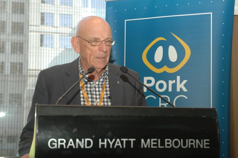 Pork CRC Chairman Dennis Mutton delivers Pork CRC&rsquo;s 2016/17 results at its 2017 Stakeholders&rsquo; Day in Melbourne.
