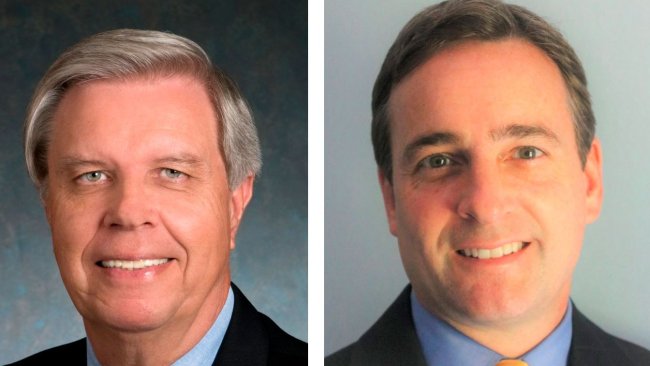 Ron Brakke (left) and Brian Kopp (right)