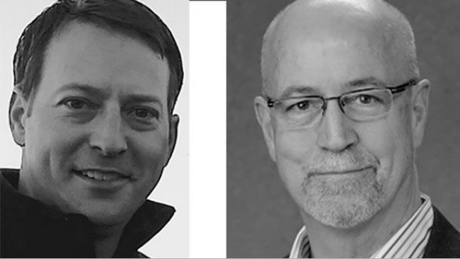 (left) Tonisity appoints Daniel Faidley as general manager of its U.S. business for Tonisity Px, the first isotonic protein drink for pigs. (right) E. Michael Amos has been appointed as Tonisity’s chief operations officer.