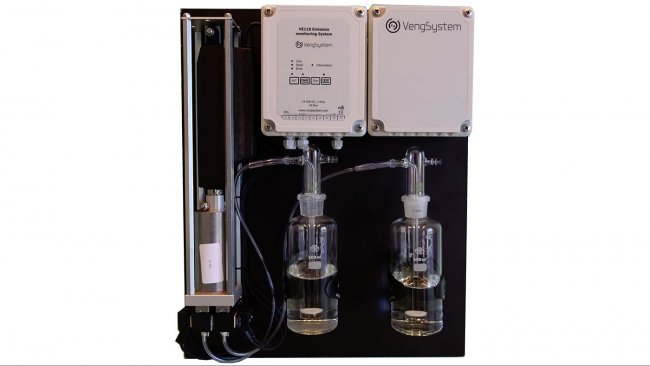 A fraction of the air from the ventilation outlets is collected in the fluid containers which are forwarded to a laboratory for analysis of the nitrogen content.