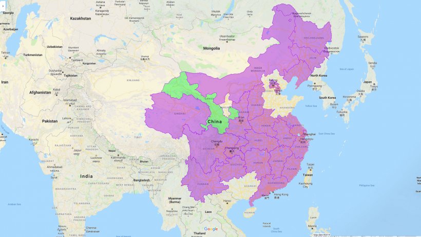 Gansu, new province affected by ASF.
