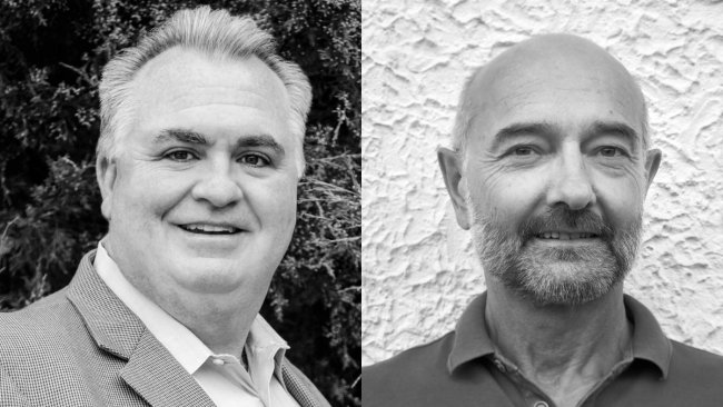 Alfred Zimmerman (left) and Uwe Ranft (right)