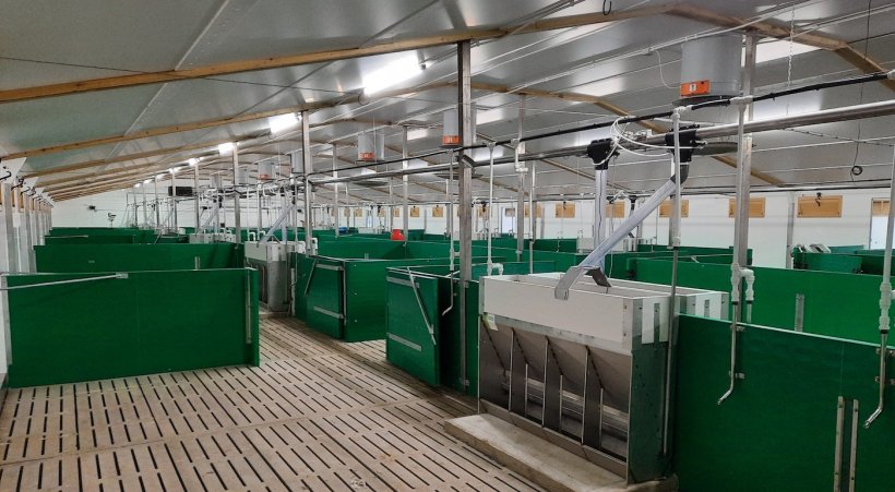 Trial pens used in Cargill&rsquo;s new reference farm facility.
