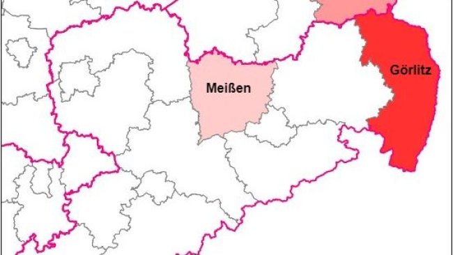 Confirmed case of ASF in wild boar in the district of Meissen.