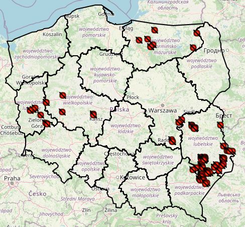 <p>ASF outbreaks by year 1</p>
