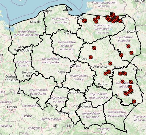 <p>ASF outbreaks by year 2</p>
