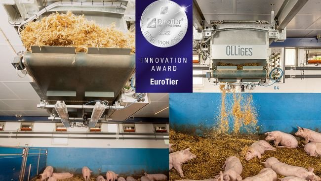 Robot “OlliGES” awarded an innovation medal at EuroTier 2022