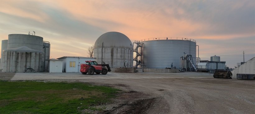 Photo 9. Biogas plant.