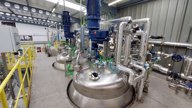 The fermentation facilities at Evonik's site in León, Spain.