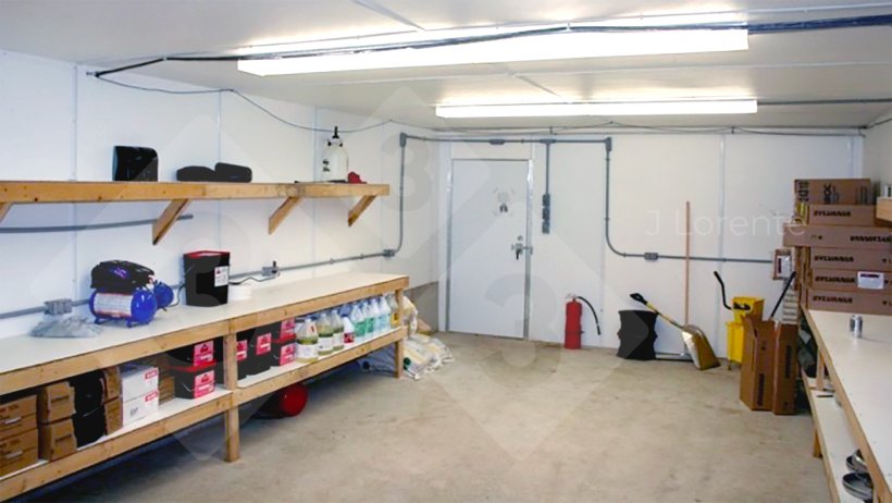Figure 4. Organized storage area on the farm.
