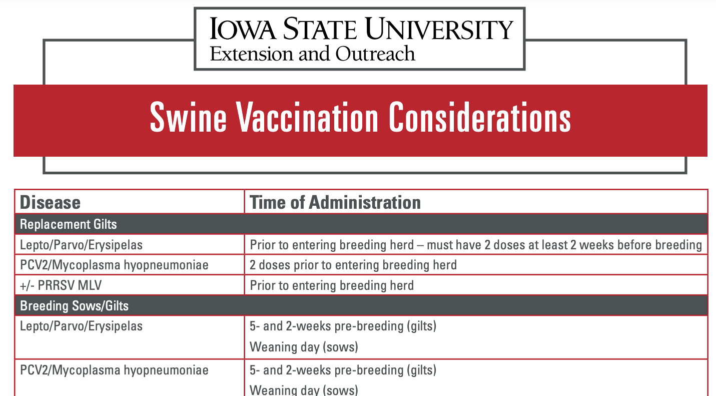 New IPIC swine vaccination tips newsletter – Corporate information