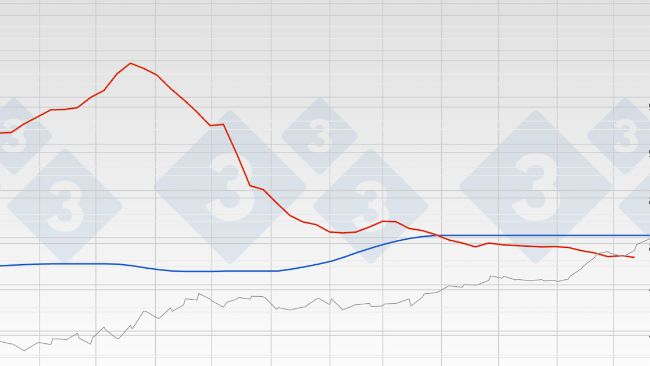 Graph 1. Evolution of pork prices in Spain (Mercolleida) and China.
