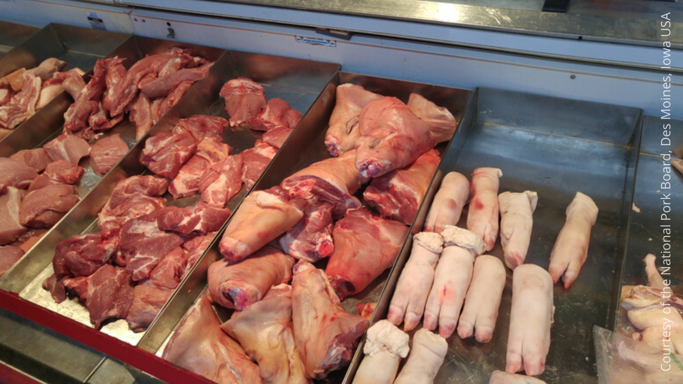 FAO meat value index October 2023 – Swine information