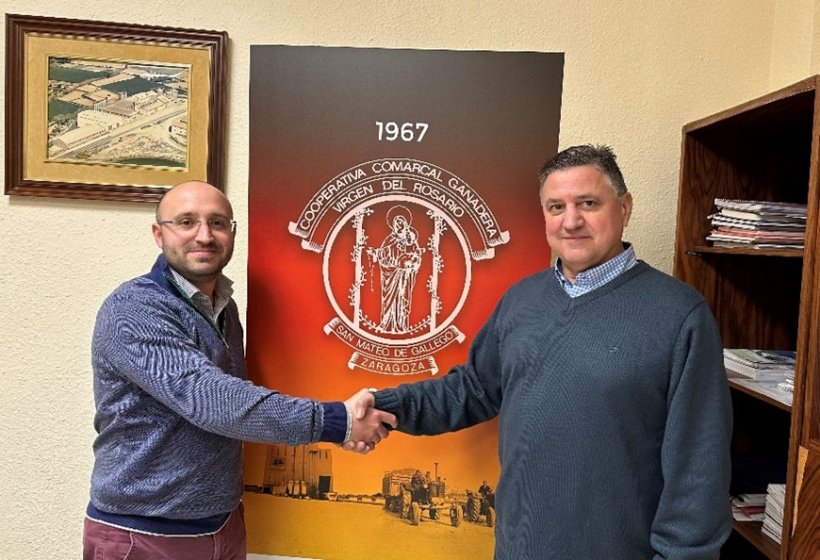 Managing Director at Hendrix Genetics Swine Spain: Jose Maria Requejo and Managing Director Cooperativa Virgen del Rosario: Enrique Bascuas