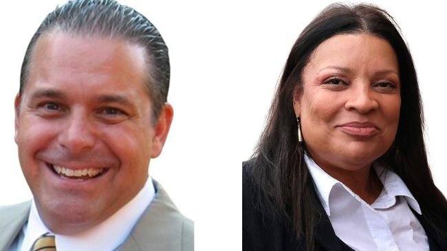 Brendan Smith (left) and Allyson Bouldon (right).