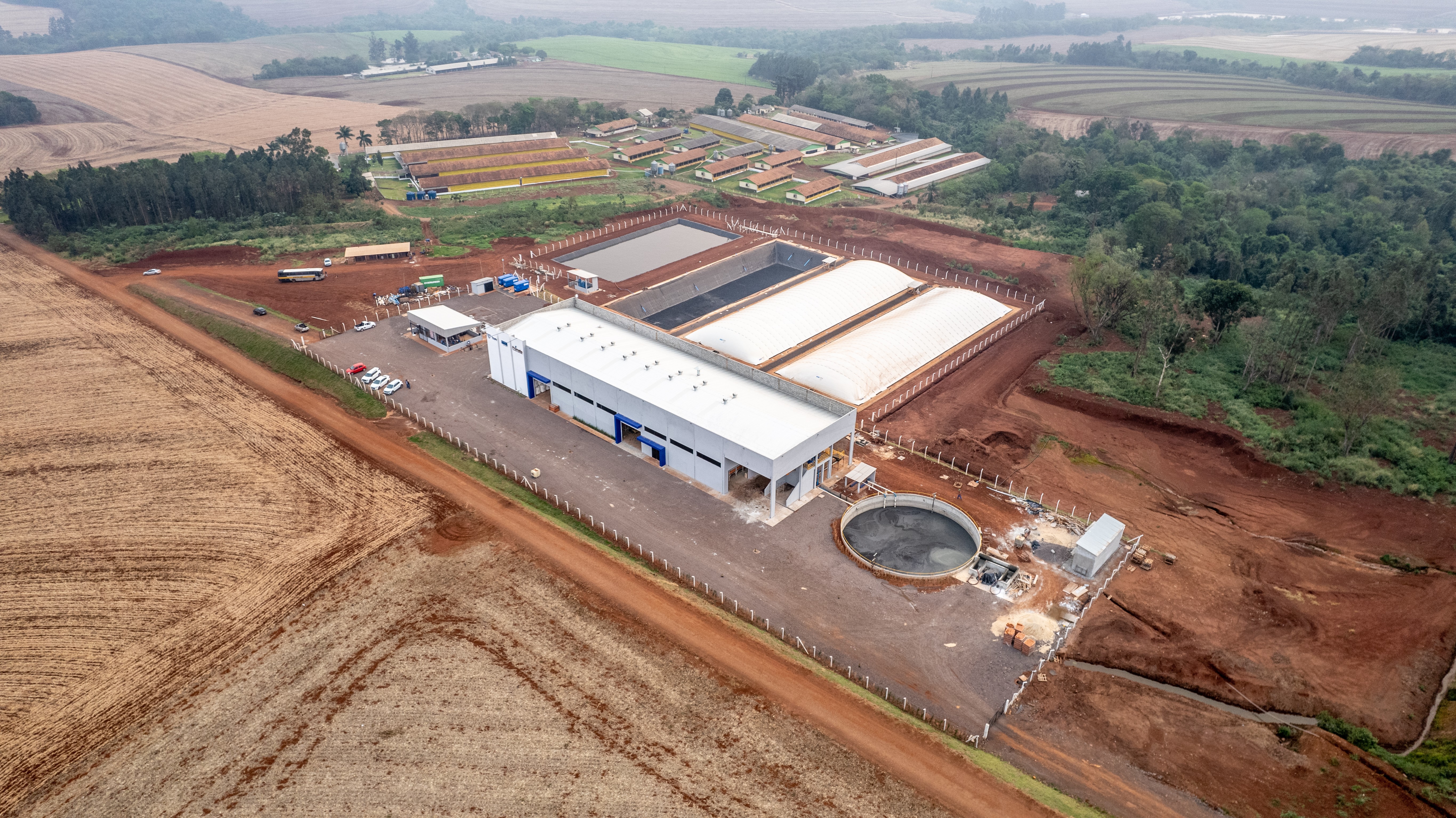 <p>Primato biogas plant located in Ouro Verde do Oeste (Paran&aacute;, Brazil).</p>
