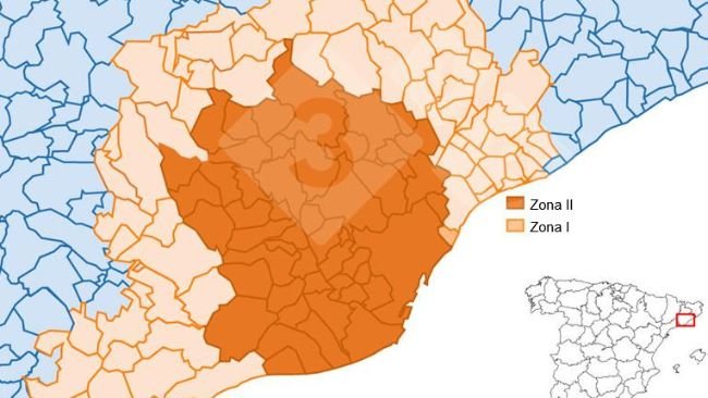 New zoning for ASF in Spain pursuant to Commission Implementing Regulation (EU) 2026/985 of April 24. Source: 333, based on data from MAPA.