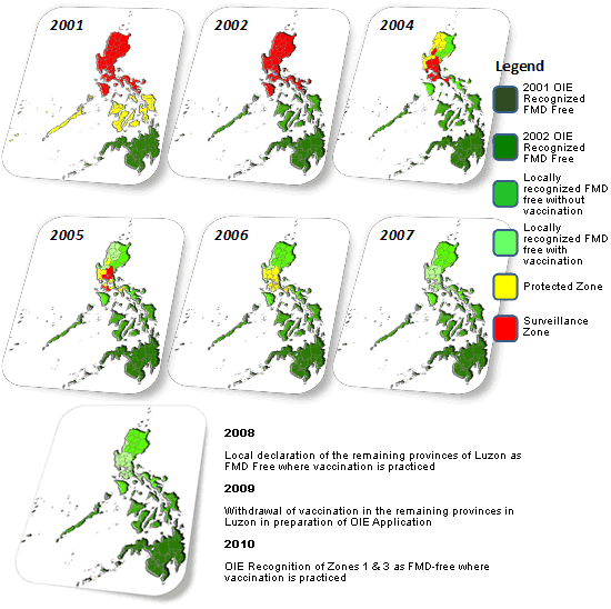 Progressive zoning approach