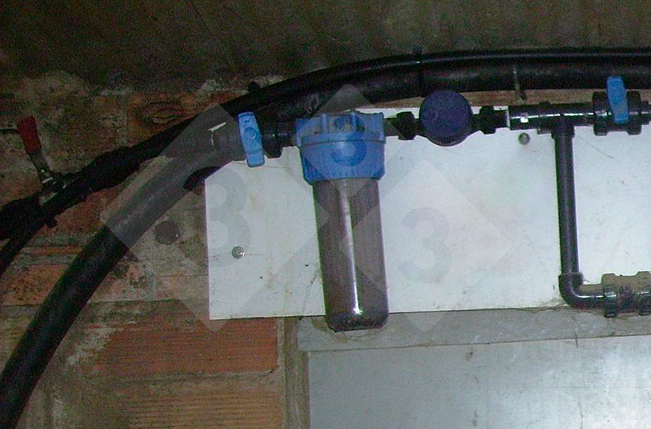 The filter is an essential element for maintaining the pipes system clean