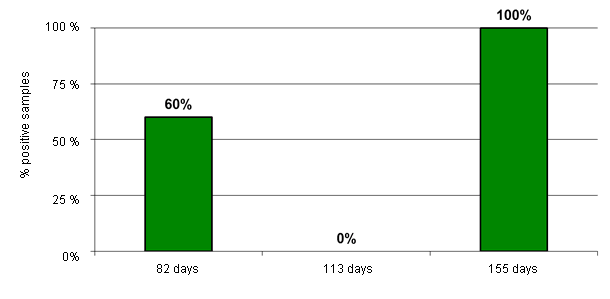 Results of the Idexx PRRS serologies in November 2010.