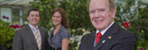 Alltech President and founder Dr. Pearse Lyons launches the first annual Alltech Graduate Development Program.