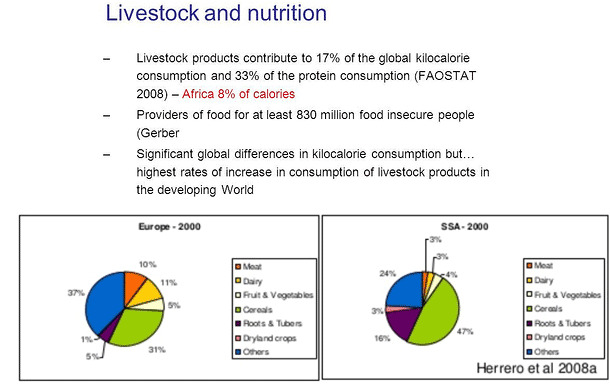 Mitigating potentials of the livestock sector