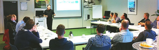 On 30 October last 20 pig farmers and other interested guests visited Fancom for a meeting on 'Smart Farming', organised by VarkensNet in collaboration with Fancom.