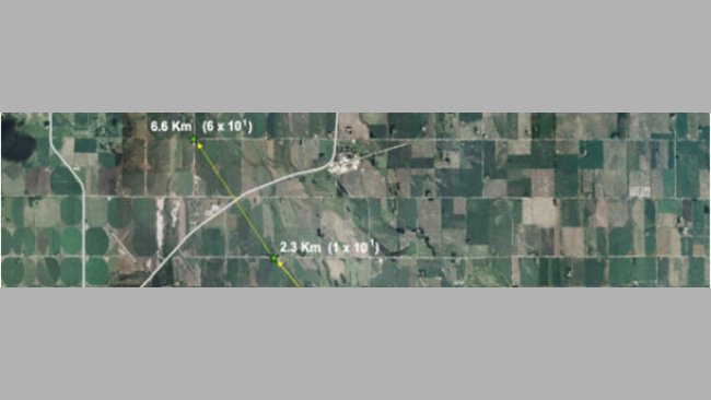 Aerial map