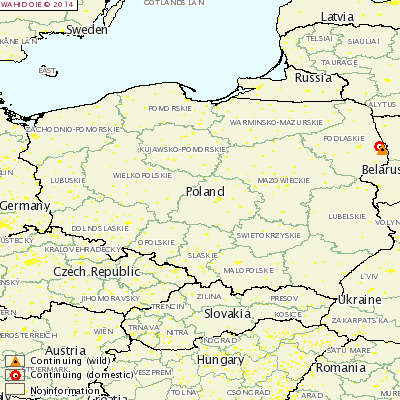 ASF Poland-2nd outbreak domestic pigs