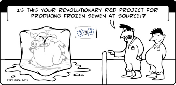 Frozen semen