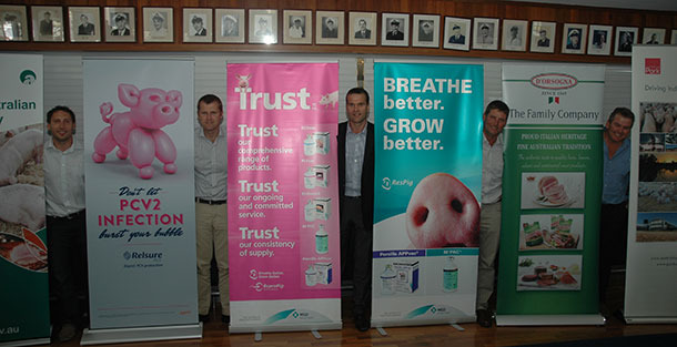 After WAPPA’s 2014 AGM, Executive Committee members Dean Romaniello, Torben Soerensen, Richard Evison, Graeme Dent and Dawson Bradford showed they were right behind some of the 2014 WAPPA Industry Day’s sponsors.