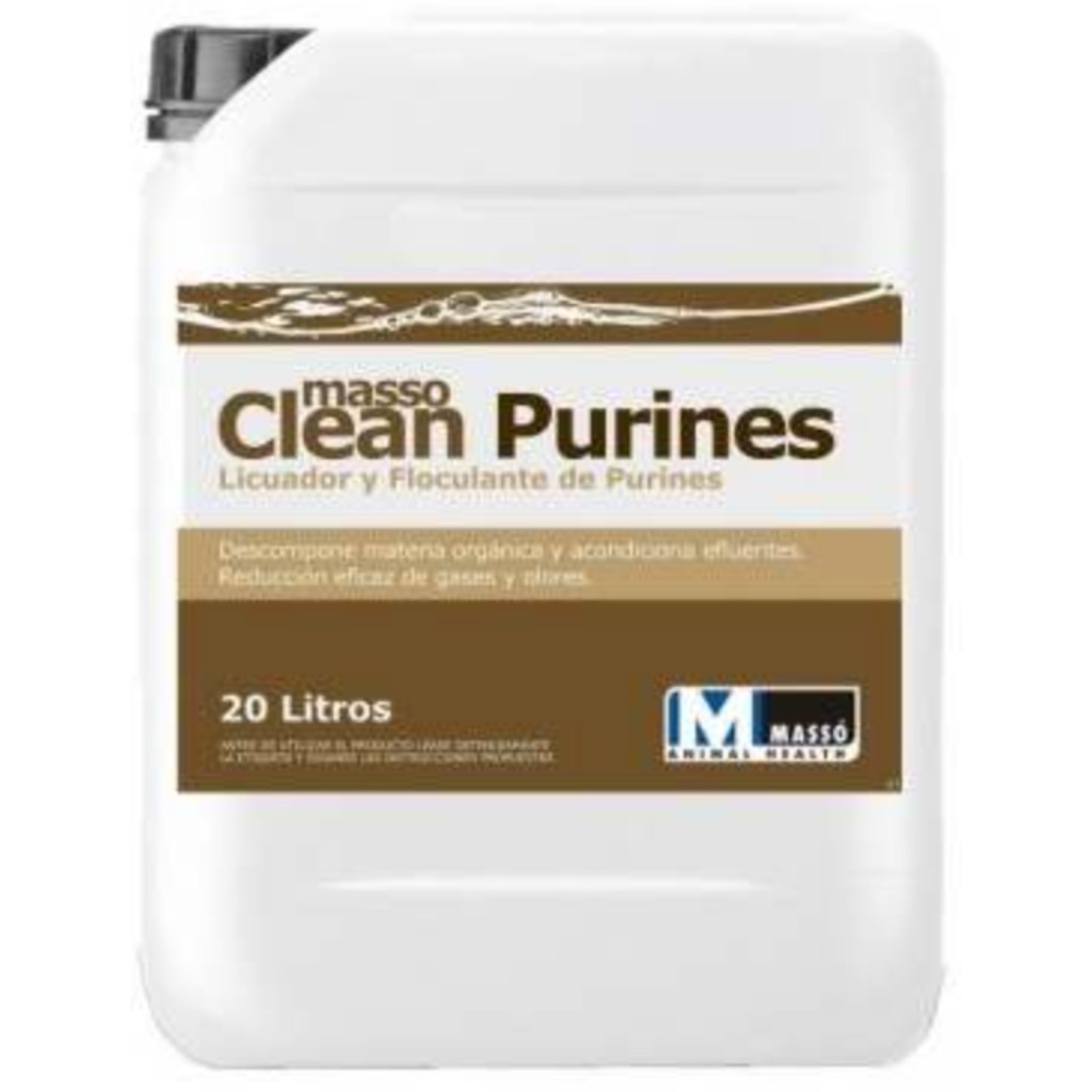 Massoclean Purines Licuador y floculante 20 L