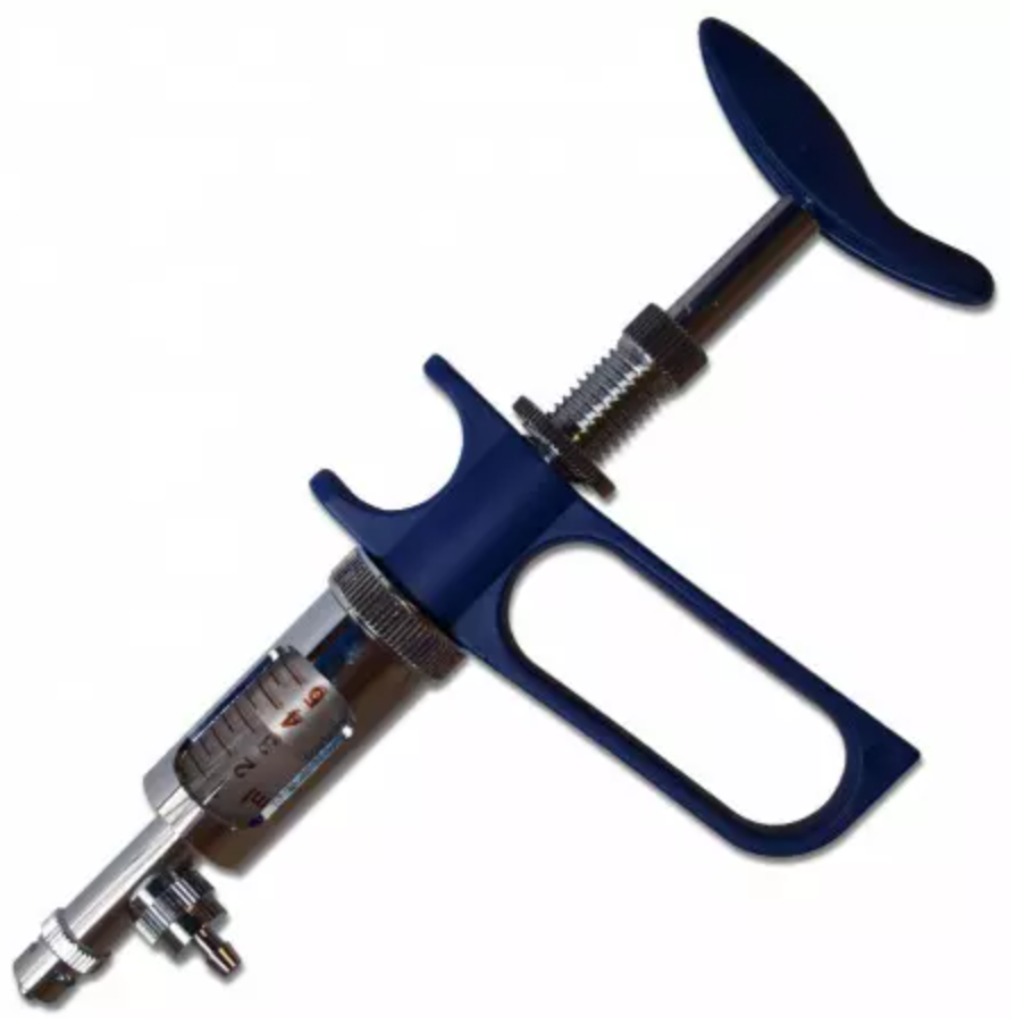 Strzykawka Socorex 5 ml z rurką i igłą ssącą, podziałka co 0,5 ml