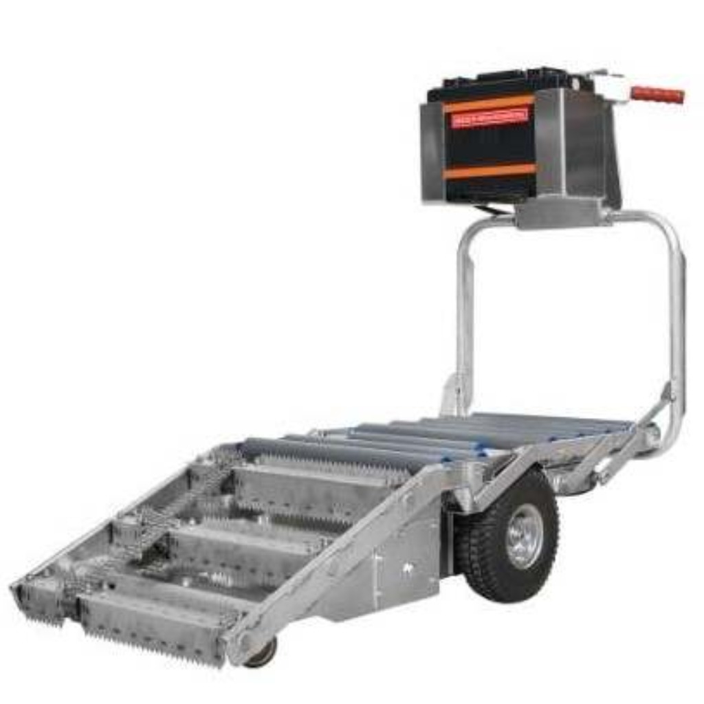 Samochód elektryczny XL 20 firmy Porky + samochód dostawczy zasilany akumulatorem 