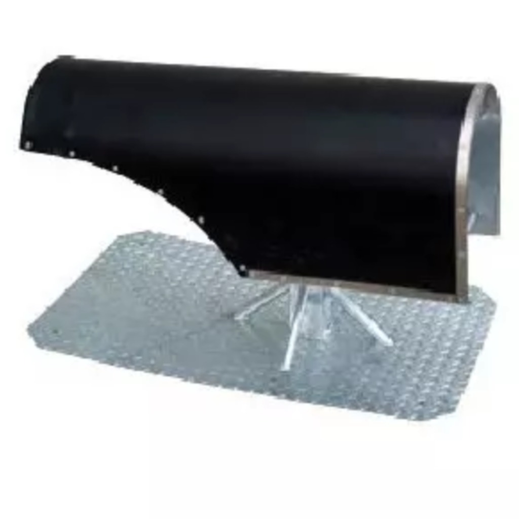 Support d'insémination avec mécanisme de pliage et plaque de sol