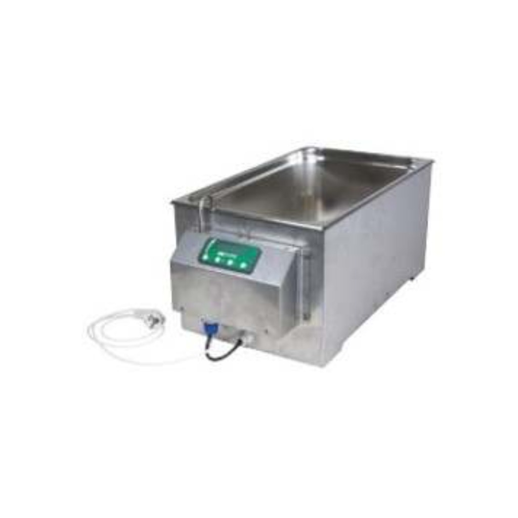 Bain-marie en acier inoxydable de 28 litres