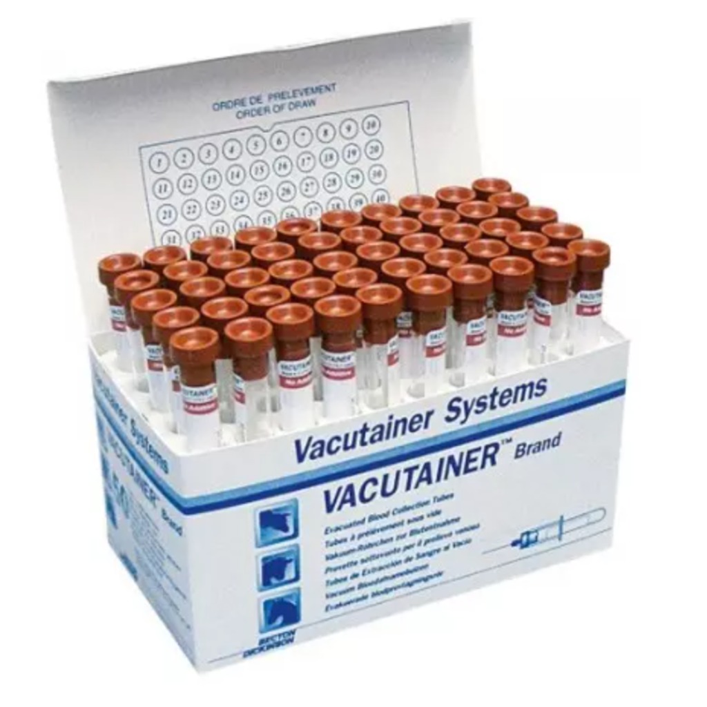 Vacutainer: probówki 5 ml, 40 sztuk
