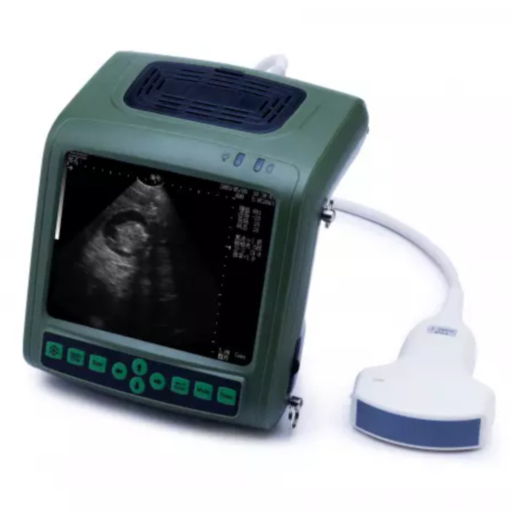 Kaixin ES8 3.5MHz convex probe ultrasound machine