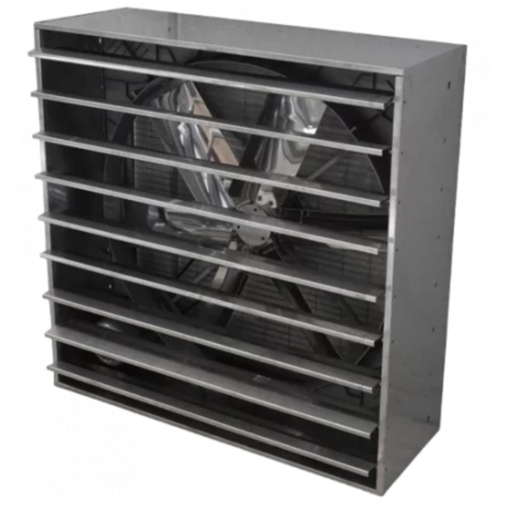 Ventilateur triphasé en acier inoxydable à haut débit Porinox FAN L