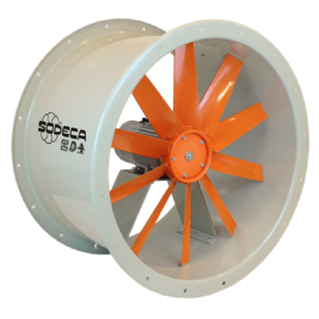 Ventilador helicoidal Sodeca HCT/EC