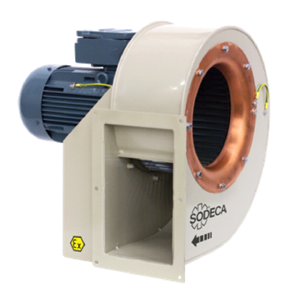Sodeca CMP/ATEX Extractor centrífugo atmósfera explosiva ATEX