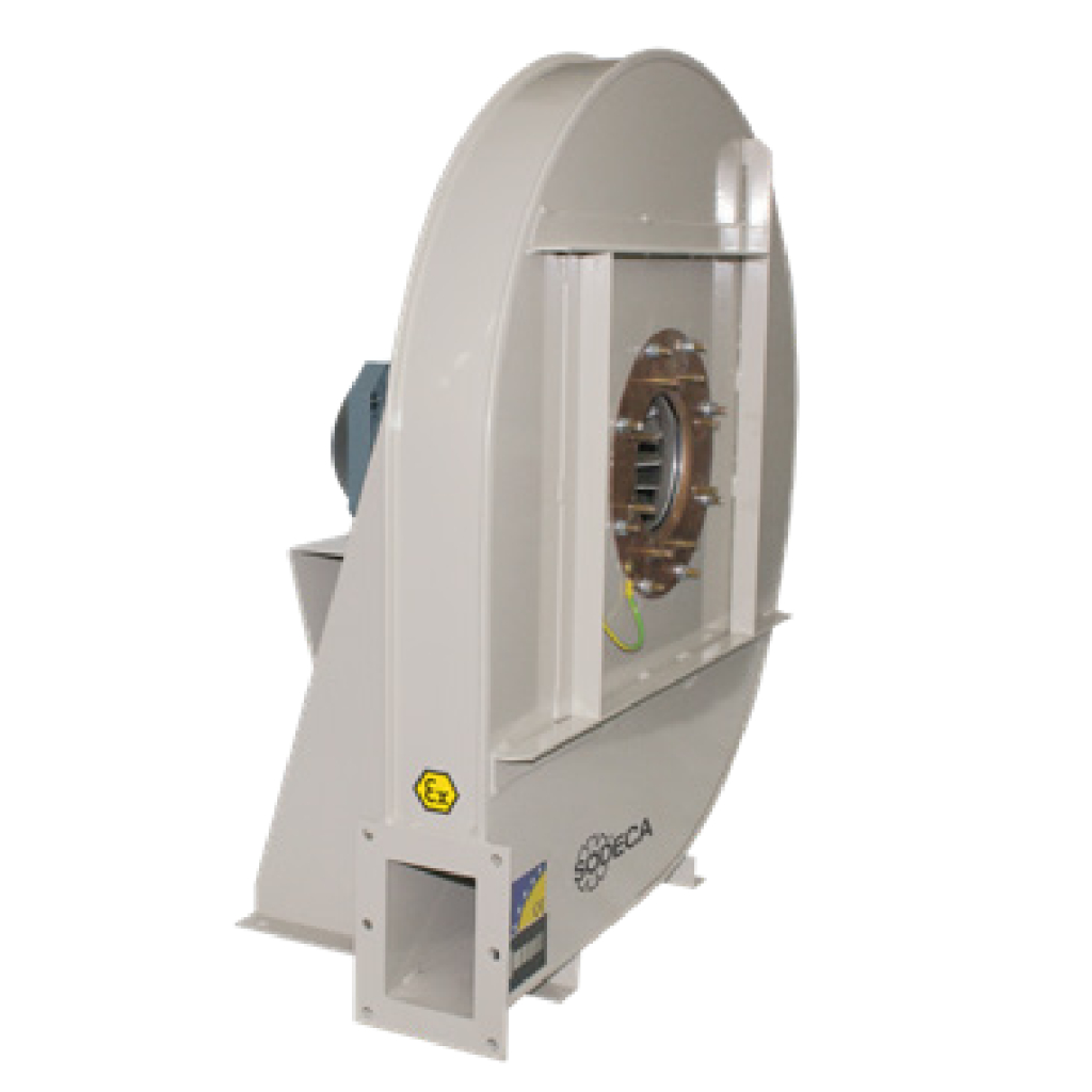 Sodeca CAS/ATEX Extractor de alta presión y certificación ATEX 2G o 2D