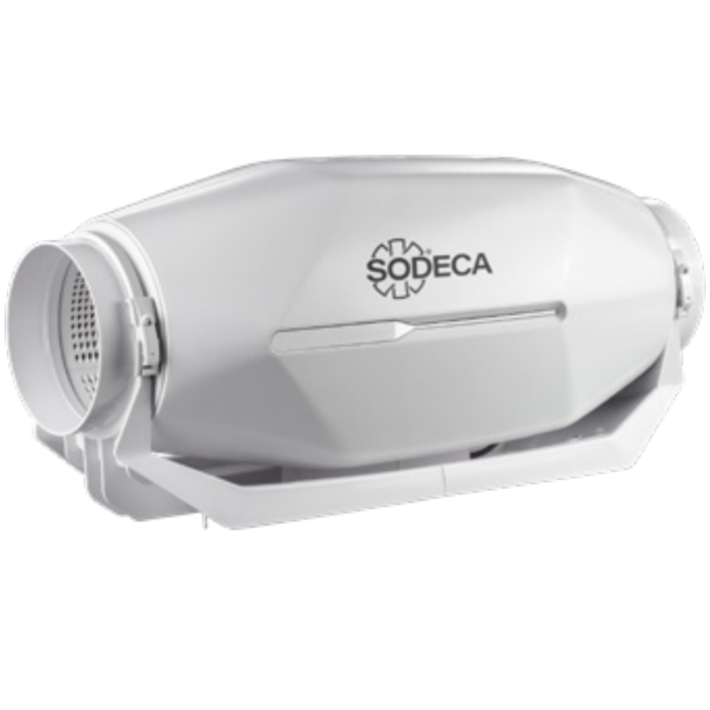 Sodeca SDSILENCE Extractor en línea para conductos de bajo nivel sonoro
