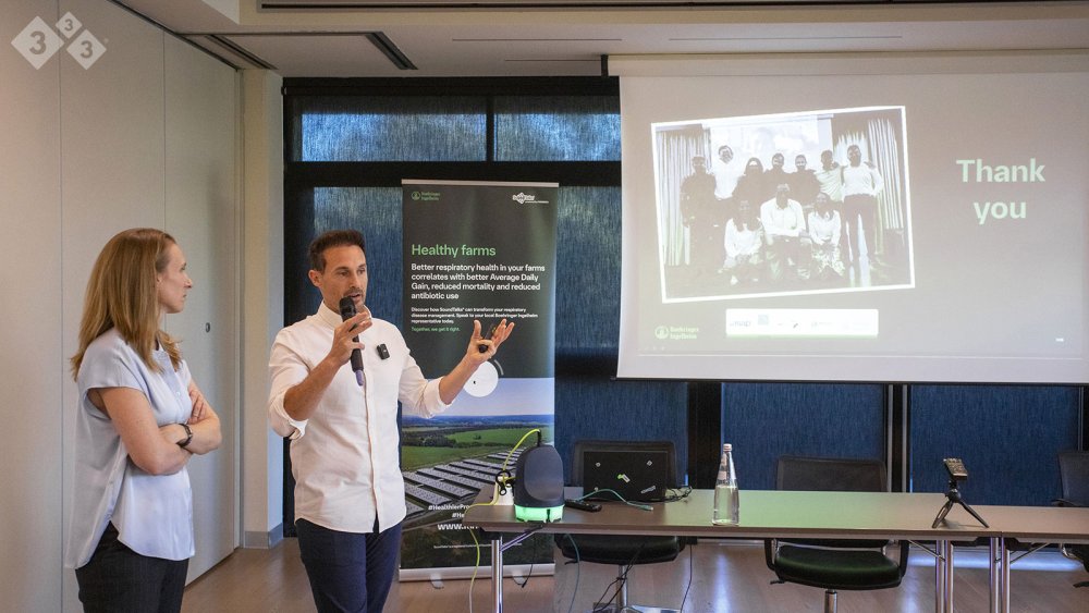 Eugenio Sanchez Tarifa presented some interim results of the PRRS control project with system-level precision health management tools done at JISAP (Spain).