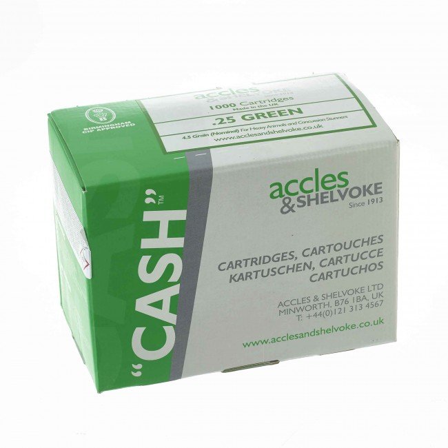 .25 Green 4.5G Cartridge .25 Green 4.5G Cartridge