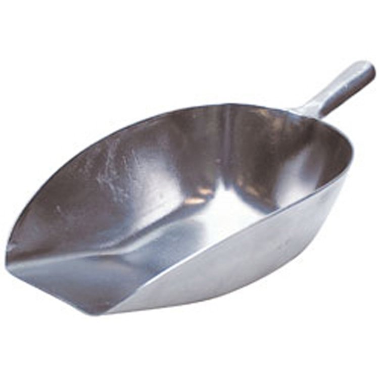 Aluminium feed scoop for 2.5 kg feed Aluminium feed scoop for 2.5 kg feed