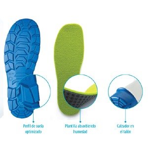 Bekina Boot Steplite Food White / Blue (10) Bekina Boot Steplite Food White / Blue (10)
